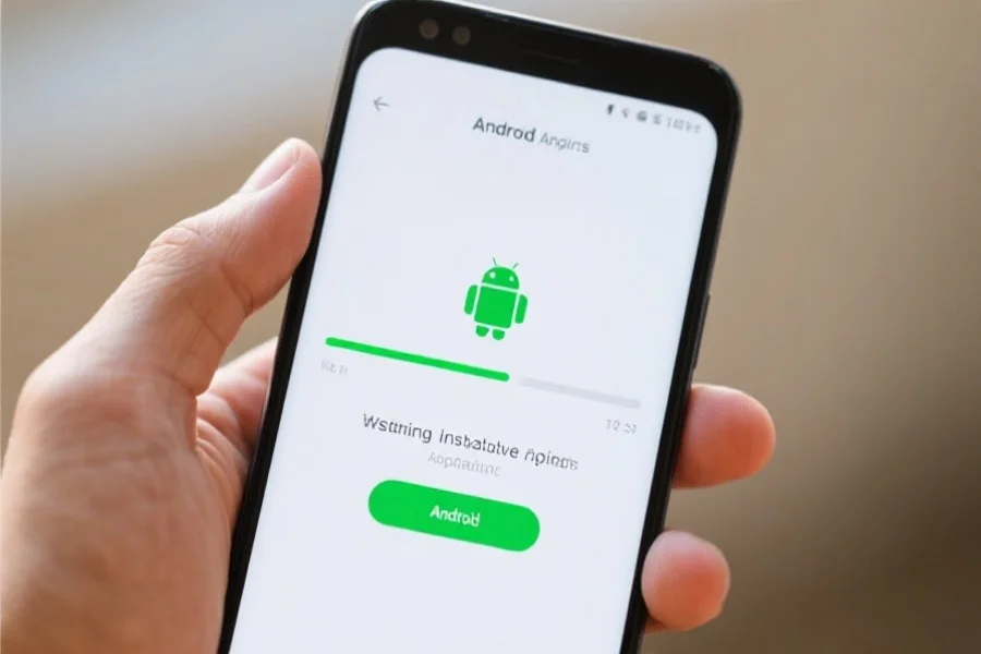 安卓手机正在安装杏盛App