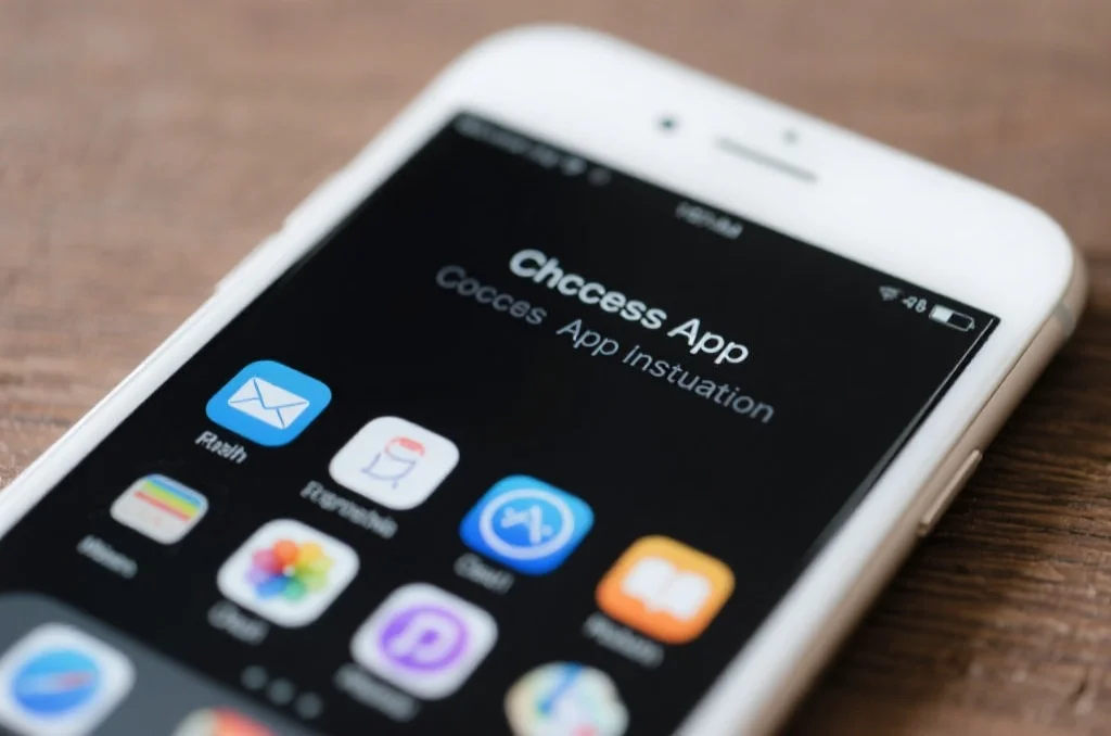 杏盛App成功安装并运行的智能手机界面